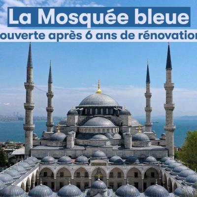 Mosquée Bleue Istanbul ou Mosquée de Sultan Ahmet