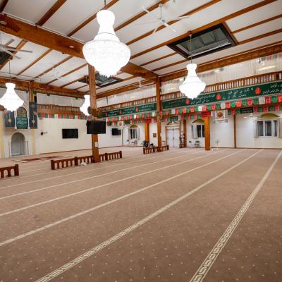 Tapis de la grande Mosquée des Indiens à Roissy en France (95)